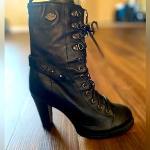Harley Davidson High Heeled Boots